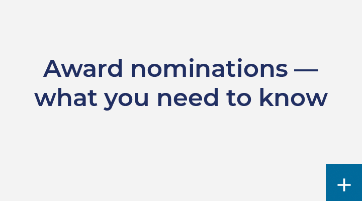 More info on the nominations process