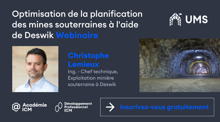 2025-11-26 UMS webinar: Optimizing Underground Mine Planning using Deswik