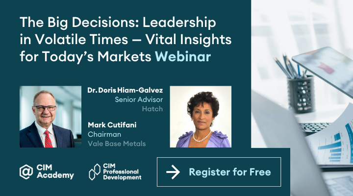 2025-11-27 CIM webinar: The Big Decisions